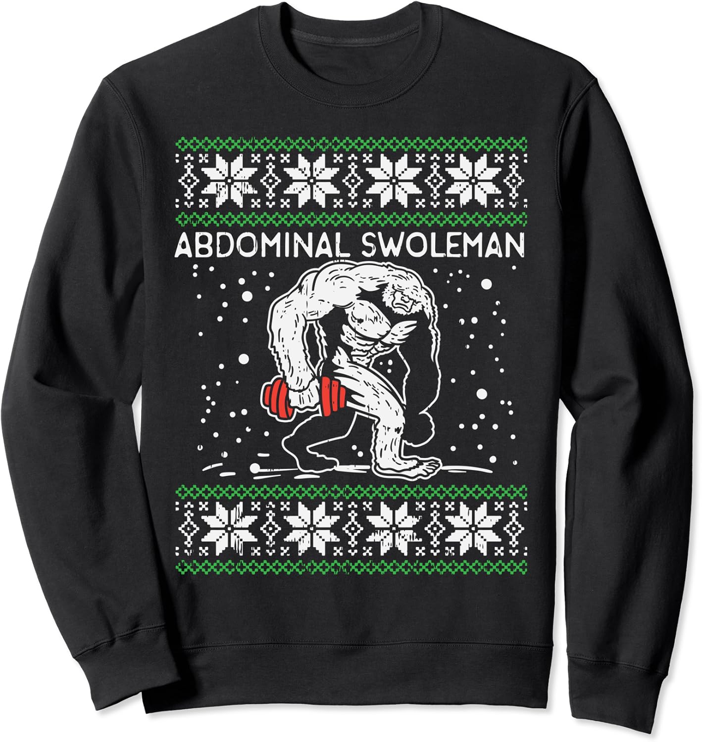 the abdominal swoleman sweater
